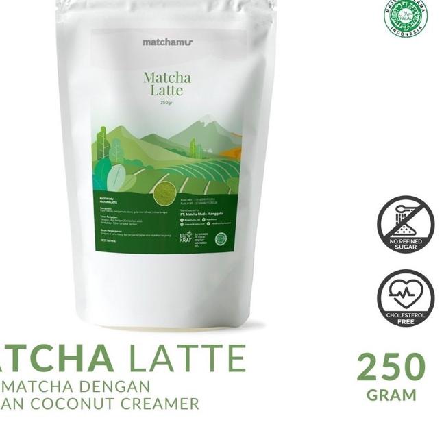 

◌ Matcha Latte 250 Gram - Matchamu ✼