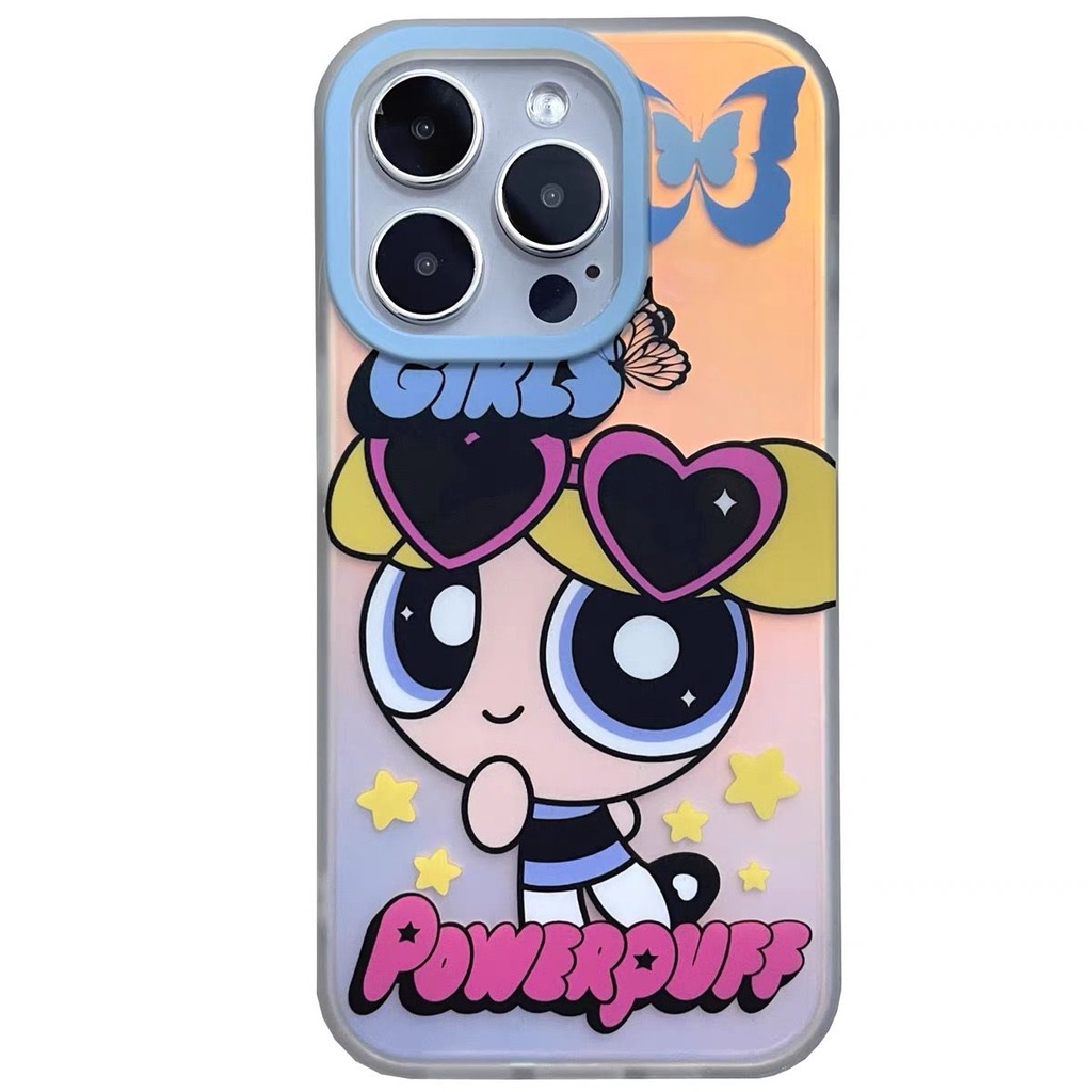 NEW PREMIUM Case !! THE POWERPUFF GIRLS EXCLUSIVE PRINT  SOFTCASE IPHONE 14PROMAX 14PRO 14PLUS 14 13PROMAX 13PRO 13 12PROMAX 12PRO 12 11PROMAX 11 SOFTCASE