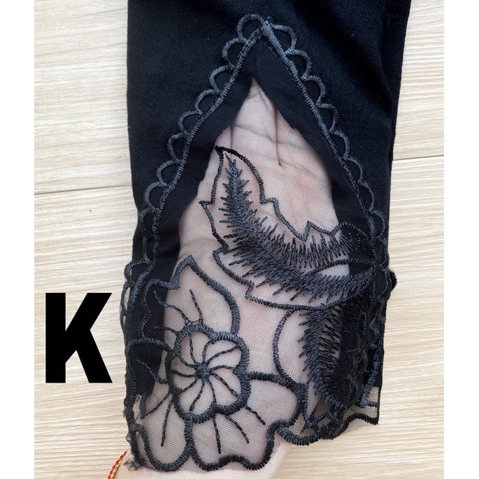 Legging Import Tile Renda Bawahan Tunik Fashion Wanita Lb966