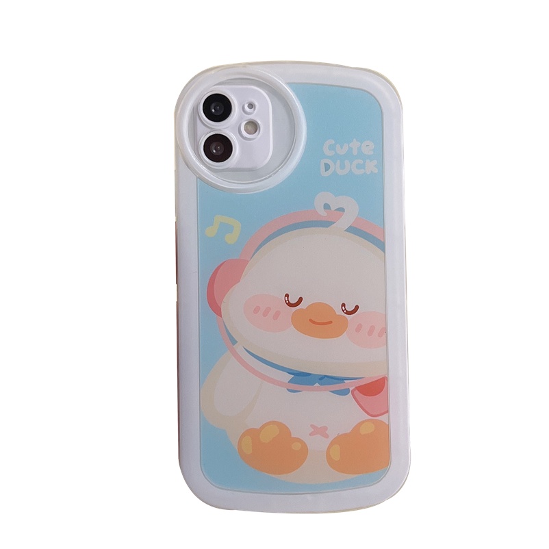 Soft Case Pelindung Lensa Bahan Silikon TPU Anti Jatuh Untuk Compatible for iPhone 14 13 12 11 Pro Max Xs Max X Xr iPhone 7 8 6 6s Plus SE 2020 Cartoon Plaid Bear Rabbit Soft Silicone Phone Case Creative Lens Protection Anti-fall Soft Casing Phone Case