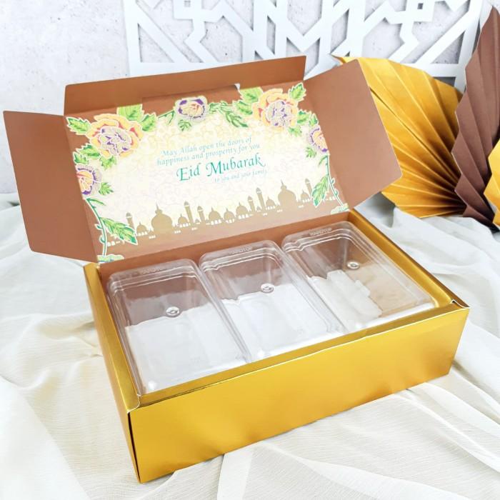 

Box Lebaran 3 Toples 350Gr / Hampers Idul Fitri Jasmine Gold 093