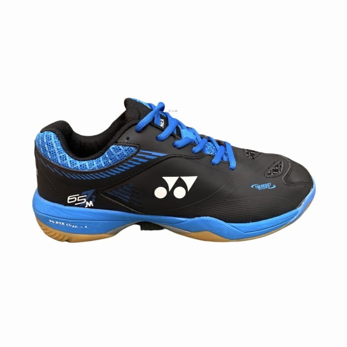{MentariStore} sepatu yonex shb 65 z2 man power cushion sepatu badminton - Black Blue 39 Limited