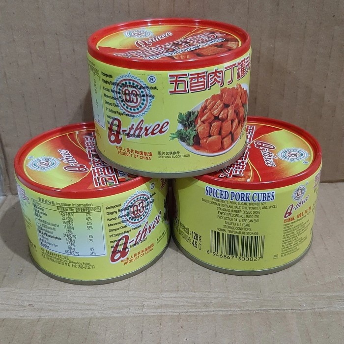 

Q3 SPICED PORK CUBES/ BAK TING/ DAGING BABI KALENG ( NON HALAL )