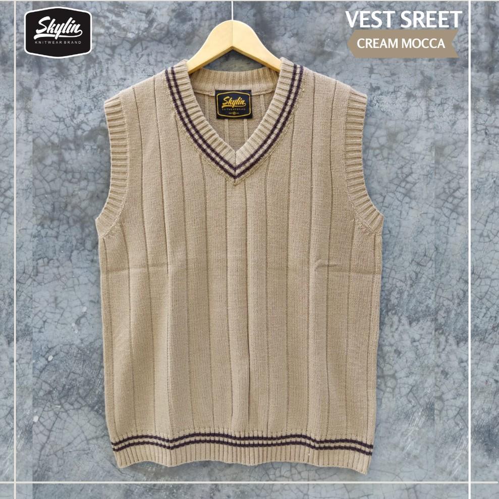 ひ Vest Street Cream 5 colors SKYLIN TELAH HADIR 32Y