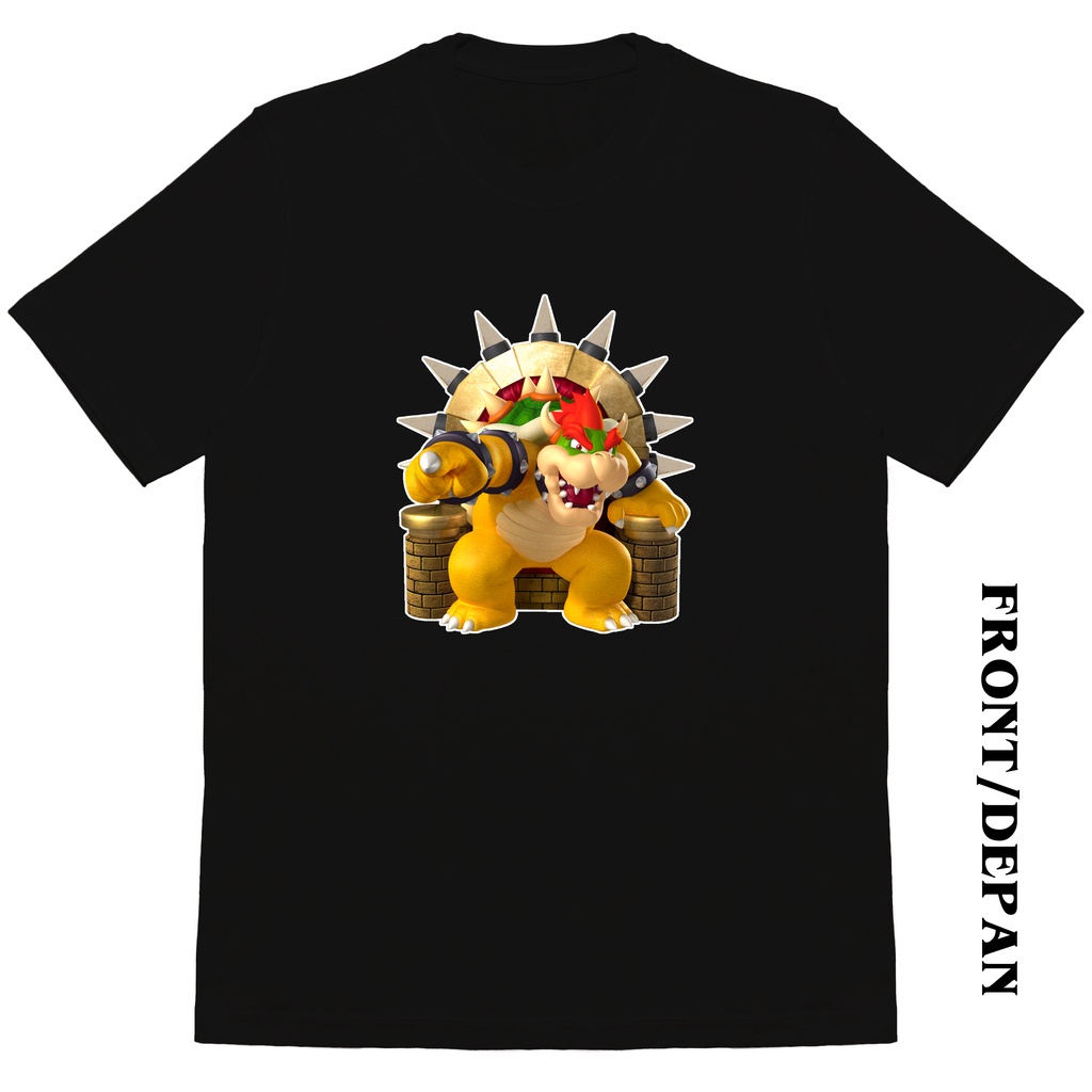 T-SHIRT SUPER MARIO BROS (BOWSER 6) | KAOS | CUSTOM