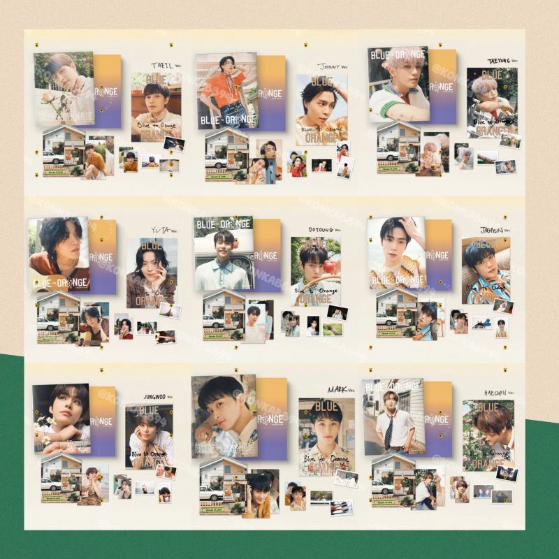 NCT 127 - PHOTOBOOK [BLUE TO ORANGE]