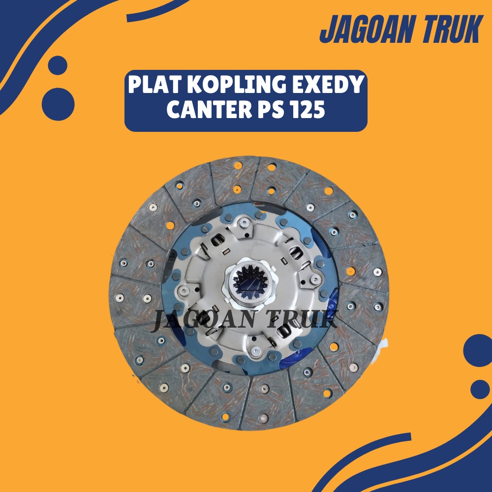 Clutch Disc Disk Assy Plat Kopling / Dish Clutch Canter PS 125