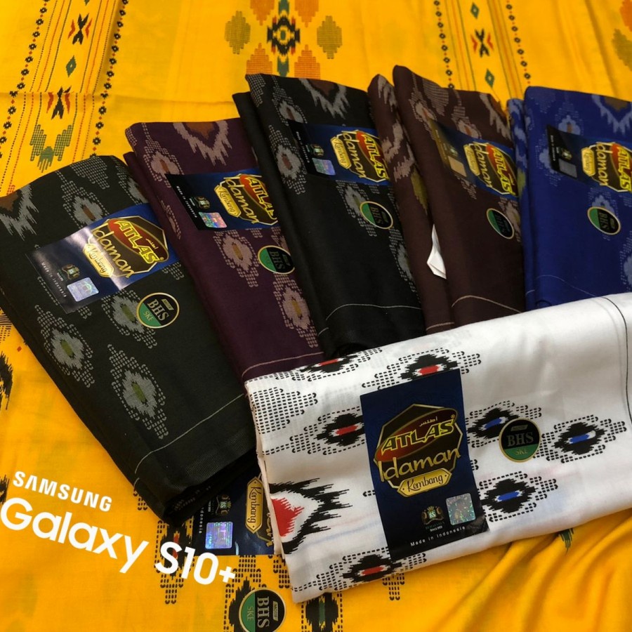 sarung Atlas idaman kembang premium Motif BHs 20 ps satu kodi murah
