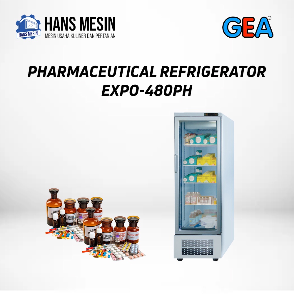 PHARMACEUTICAL REFRIGERATOR EXPO-480PH GEA