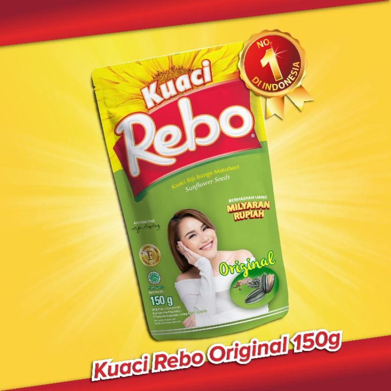 REBO * KUACI REBO * RASA ORIGINAL * GREEN TEA *  MILK 150g