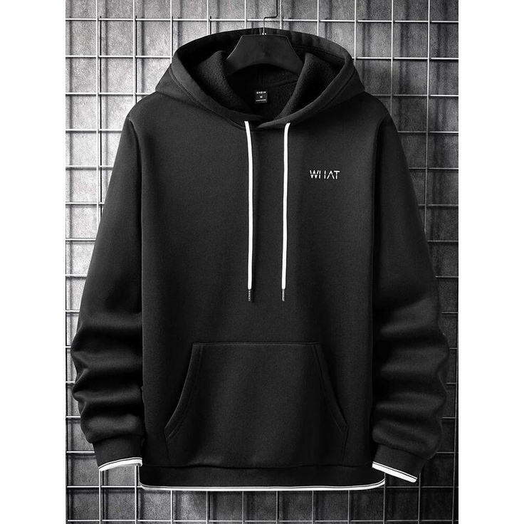 SWEATER HOODIE WI IAT - JAKET PULLOVER BAHAN FLEECE UKURAN ONESIZE