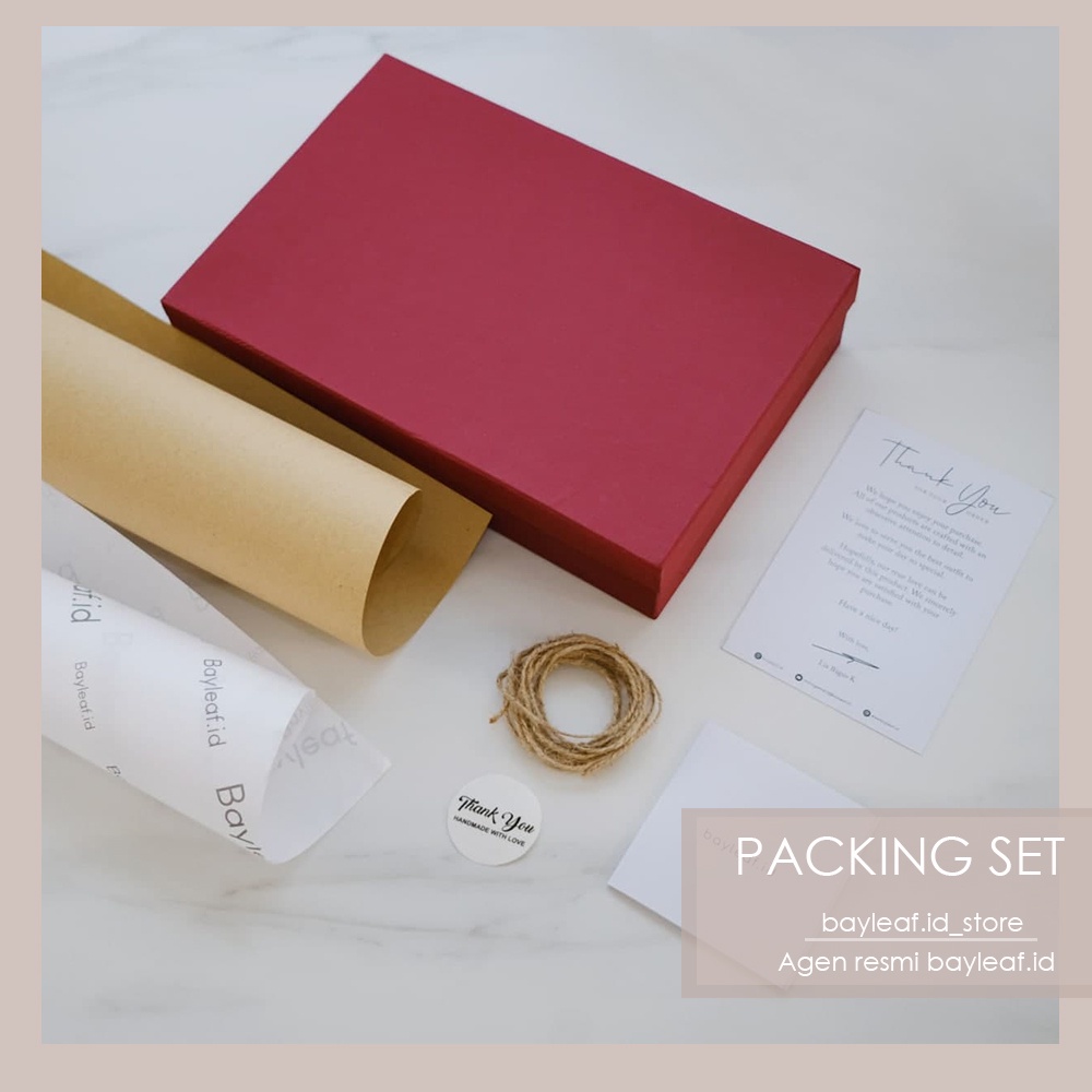 

PACKING SET BOX FROM BAYLEAF.ID