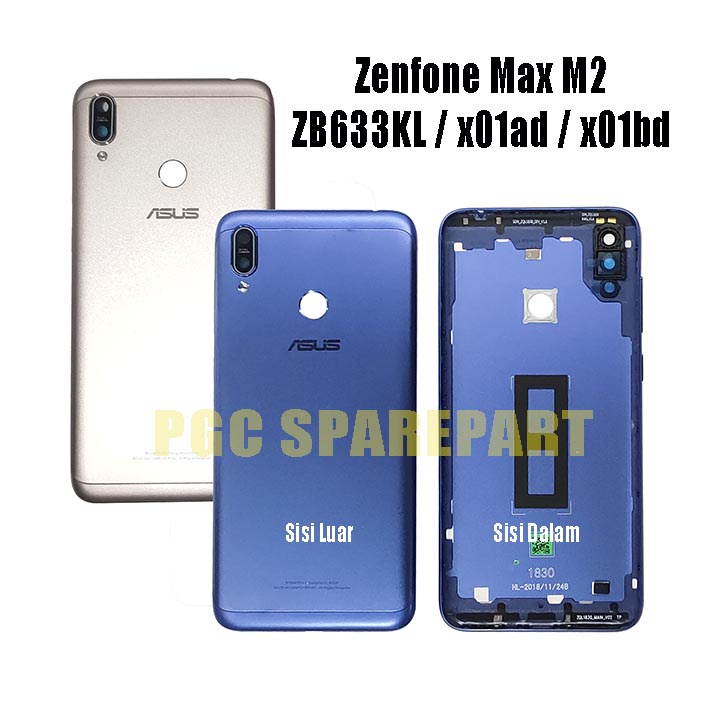 Original Backdoor AS Zenfone Max M2 (M2) / ZB633KL / X01AD / X01BD - Tutup Casing Belakang Back Case