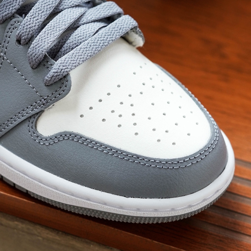 Air Jordan 1 Mid Stealth Grey Womens