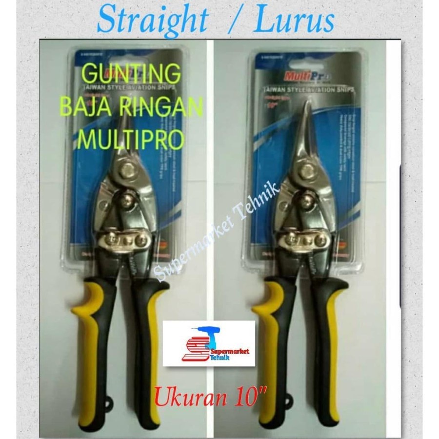 

Gunting Baja Ringan Holow 10" Multipro