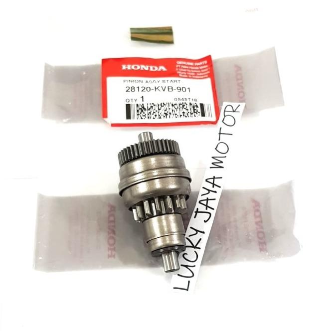 Gear Gigi Pinion Stater Beat Vario Beat Fi Scoopy Spacy Original Ori