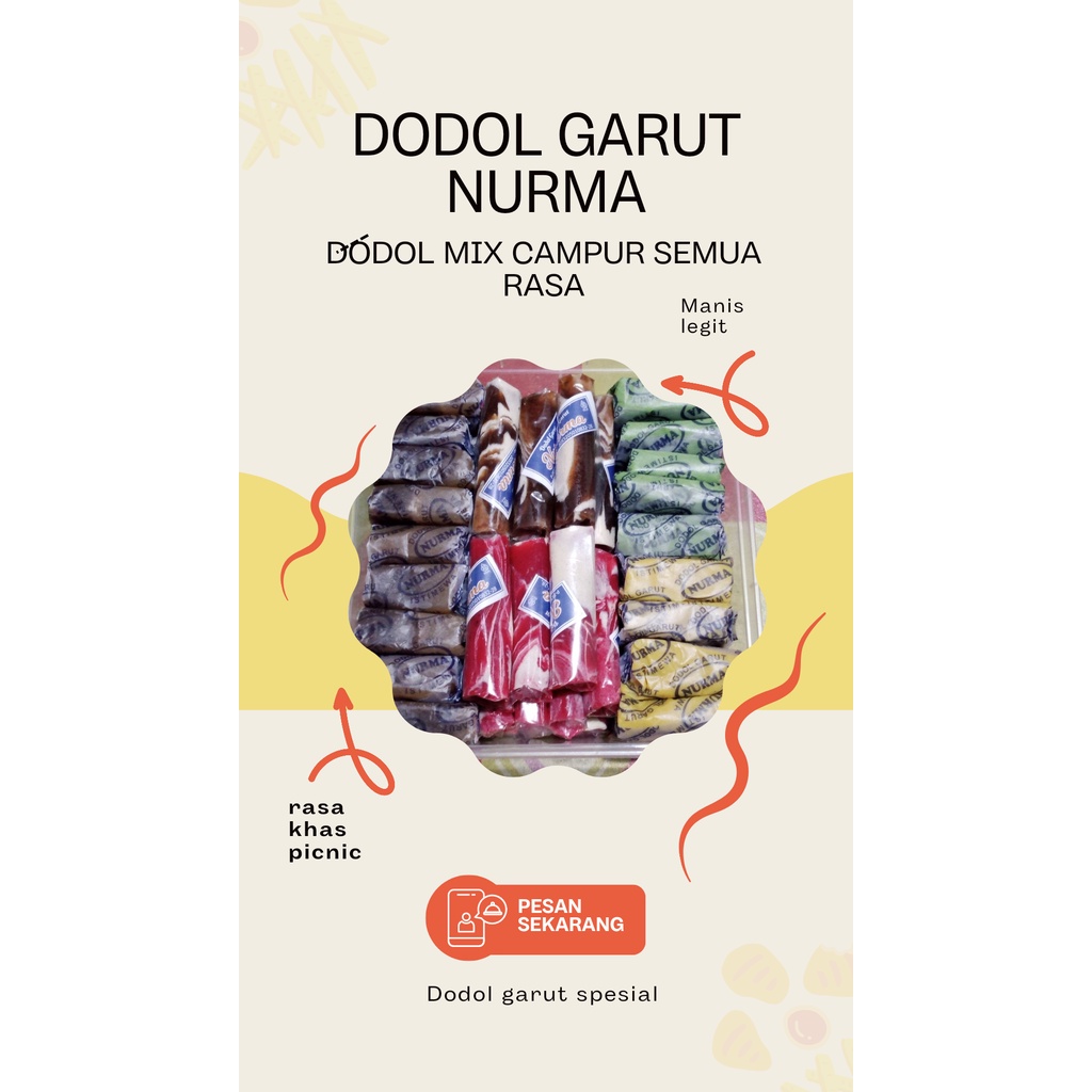 

Dodolgarutmix/campursemuarasa500gr