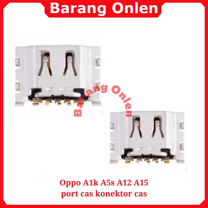 Oppo A1k A5s A12 A15 port cas konektor cas