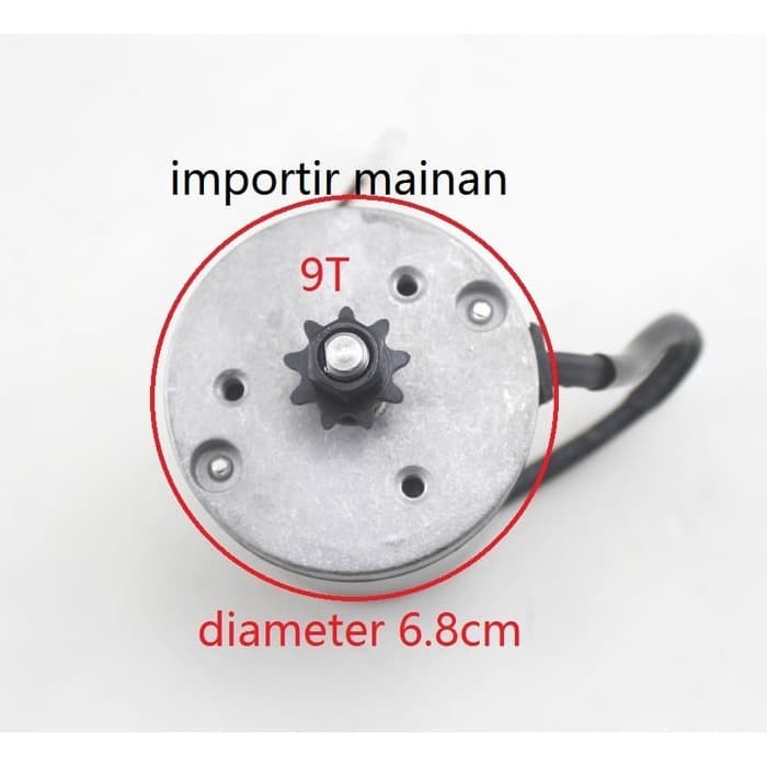 Dinamo E-Scooter 24V 150W My6812 Dc Motor Skuter Listrik Anak #Original