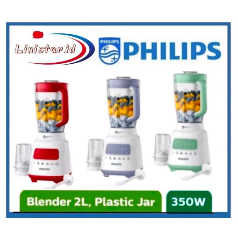 BLENDER PHILIPS MURAH  Blender HR-2221  Blender Plastik jar  2 liter 100% ORI