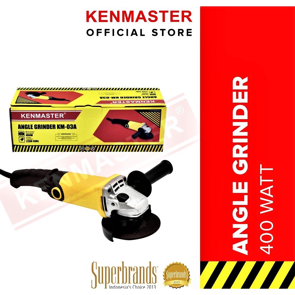 Kenmaster , Mesin Gerinda , Gerinder, Angle Hand grinder KM 03A