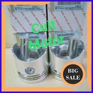 PISTON SEHER ASSY L300 BENSIN OLD 4G33 SIZE STANDAR 1M4R23 suku cadang