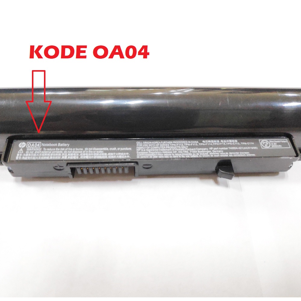 ORIGINAL BATERAI HP OA04 240 245 250 255 256 G2 G3 CQ14 CQ15 TPN-F112 HP 14-D010AU HSTNN-LB5Y HSTNN-LB5S