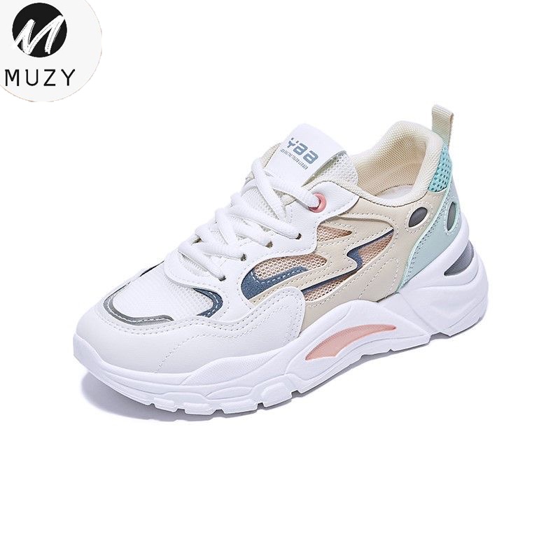 Muzy Sepatu Sneakers Wanita Sepatu Putih Wanita Sepatu Kets Wanita WD110
