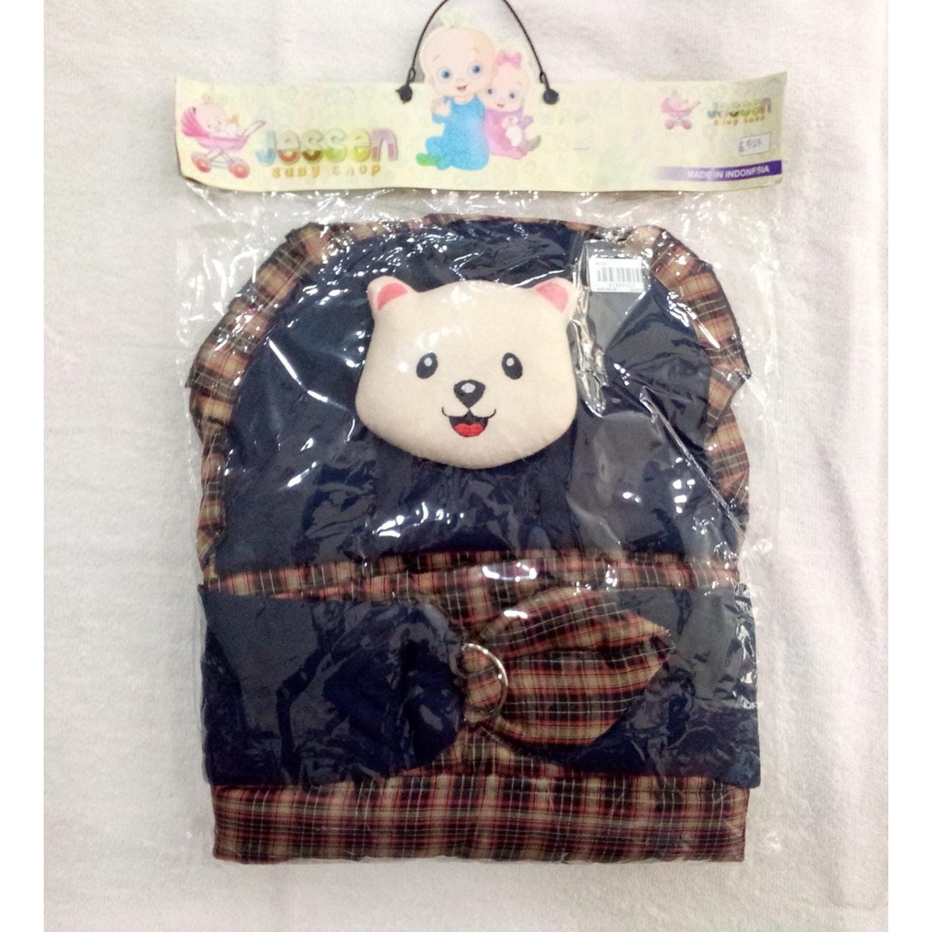 GENDONGAN SAMPING JESSEN GD523/ GENDONGAN BAYI + TOPI MOTIF LUCU SLING BABY GENDONGAN TOPI MURAH
