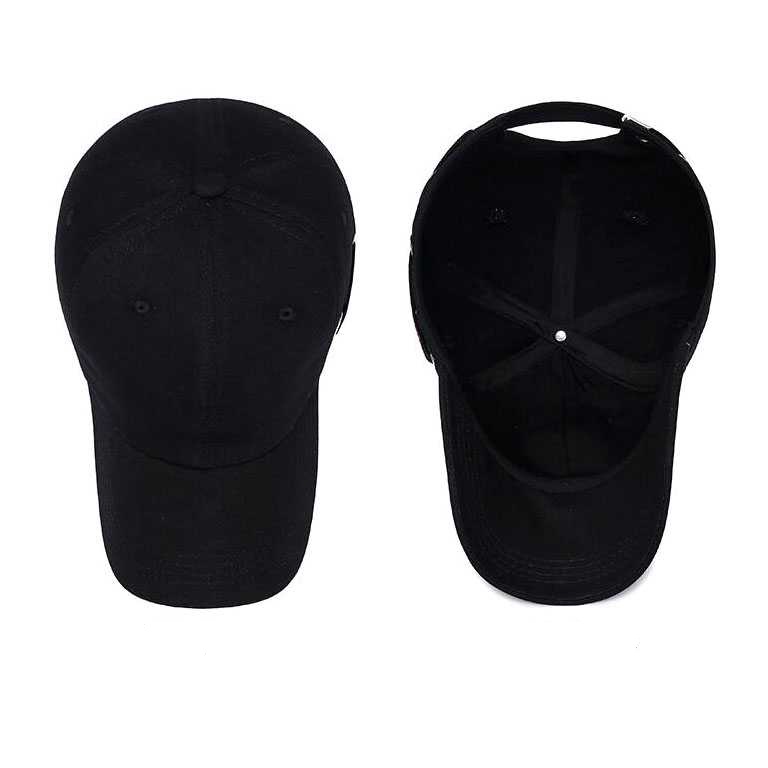 Topi Baseball Golf Sport Fashion Unisex - K01 - Black