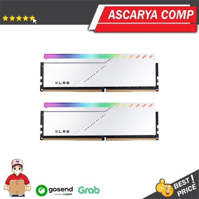 PNY XLR8 GAMING EPIC-X RGB DDR4 Silver 16GB (8GBX2) 3600Mhz