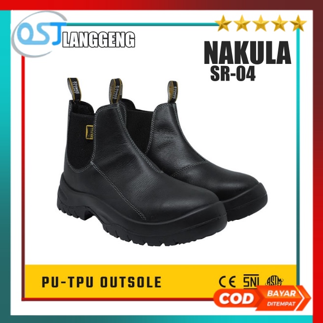 Sepatu Safety Ranger NAKULA (SR04) - Safety Shoes Berkualitas Original 100%