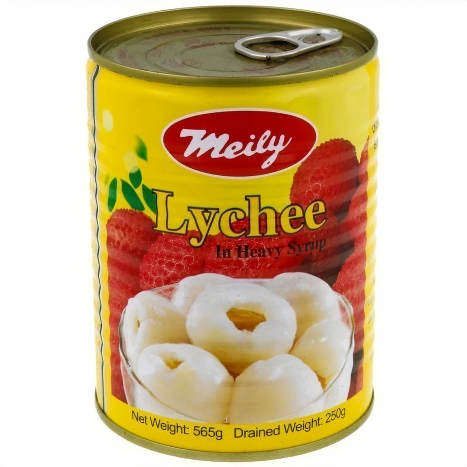 Khas Jaya MEILY Lychee 565gr | Buah Leci dalam Sirup MEILY