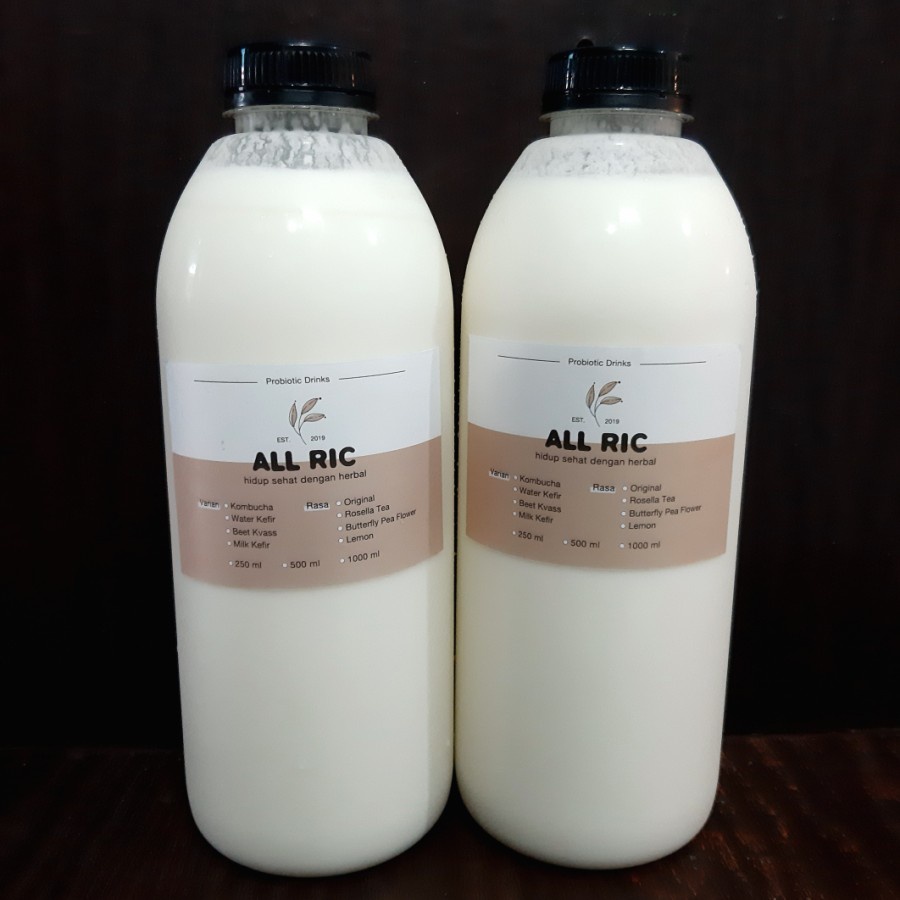 

kefir susu sapi organic/raw/unpasteurisasi/sugarfee 1000ml