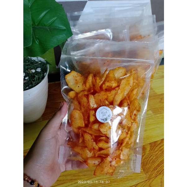 

keripik singkong pedas cabai original