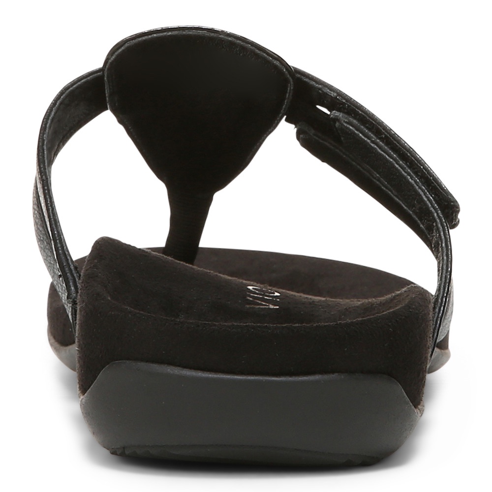 Vionic Karley Black Sandal Wanita