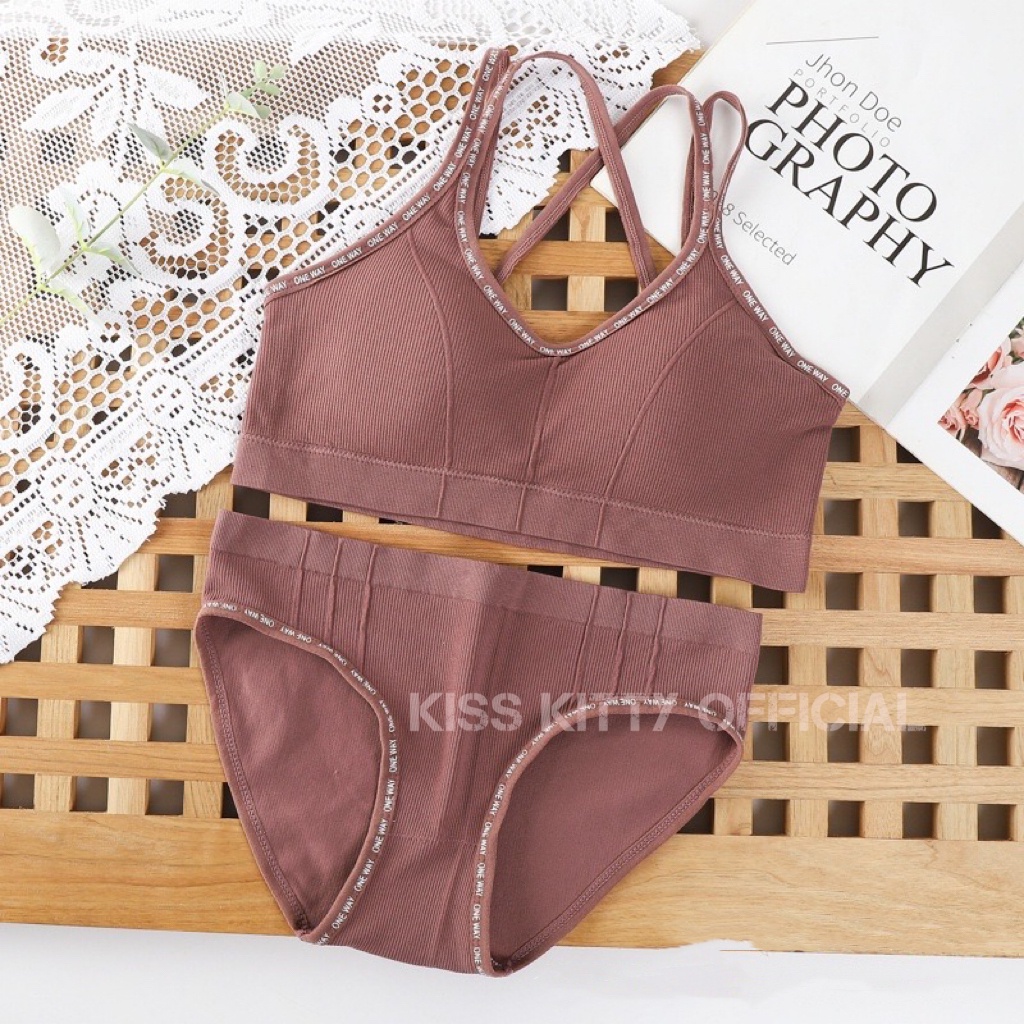 Bra set sport bra olahraga running Yoga bra set import high quality