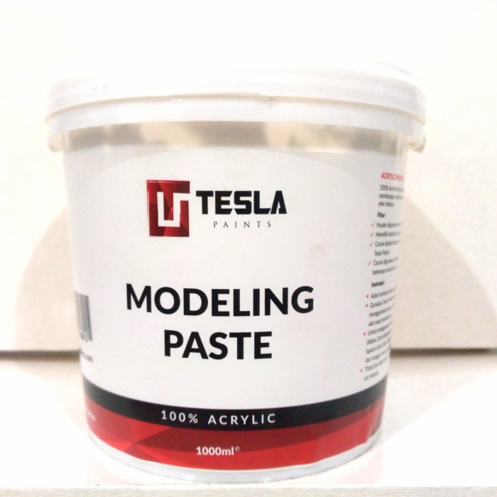 

Tesla Modeling Paste 1Liter / Untuk Melukis