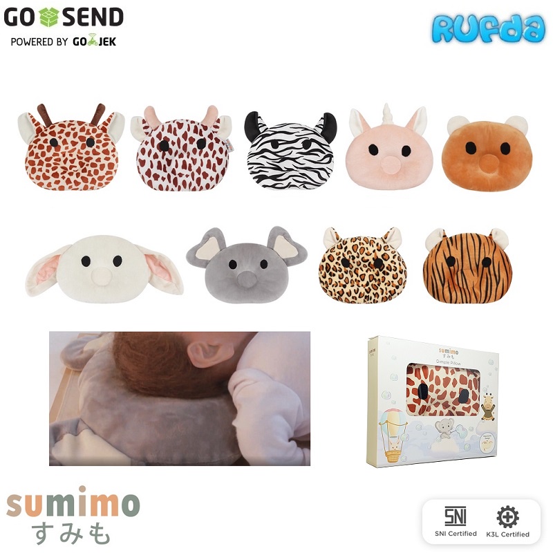 Sumimo Dimple Pillow Ergonomic Bantal Bayi Peang Peyang Super Fluffy