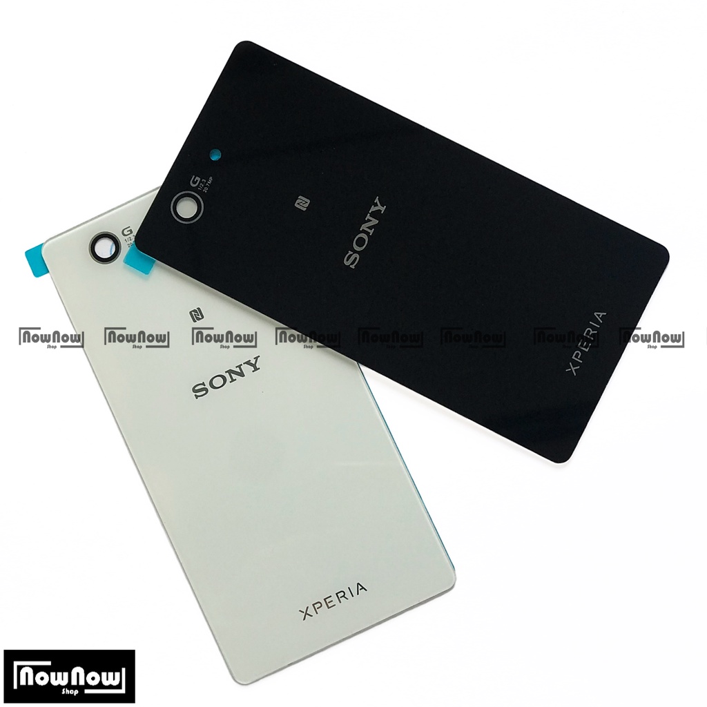 Backdoor Tutup Belakang Baterai Sony Z3 Mini / Z3 Compact D5803 D5830 D5833 SO-02G Backcover Back Casing Housing Cover Belakang Back Case Panel Replacement