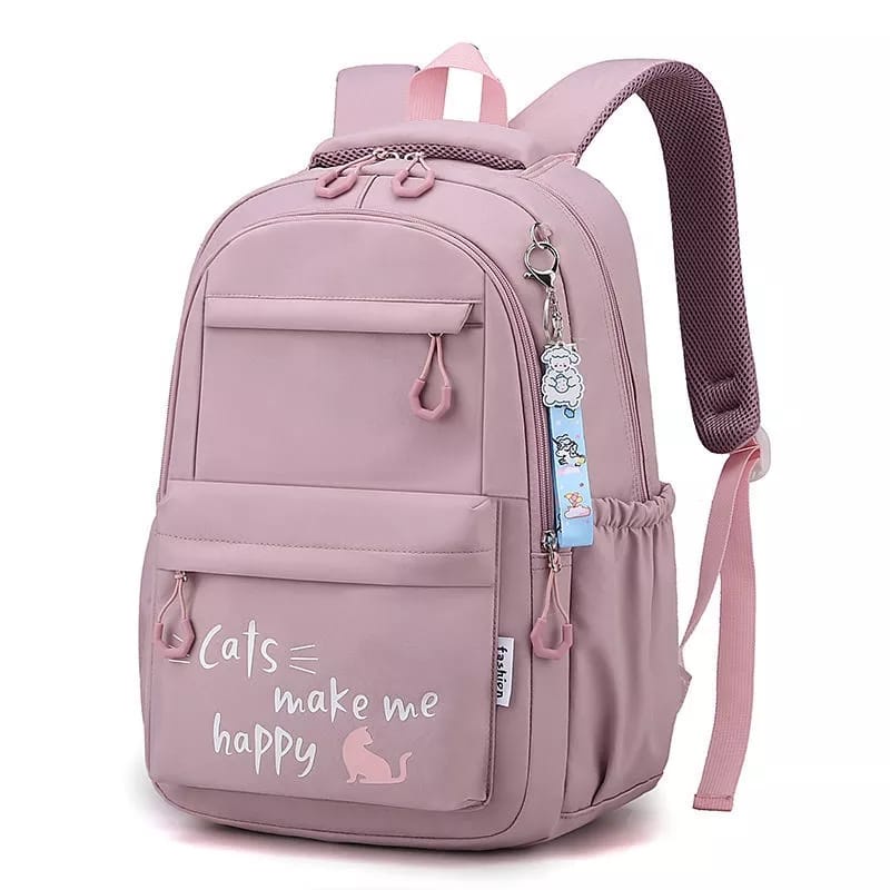 TAS SEKOLAH ANAK-ANAK TERBARU RANSEL ANAK SMP SMA SMK ANAK PERUMPUAN/TAS SEKOLAH MOTIF CATS KAWAII