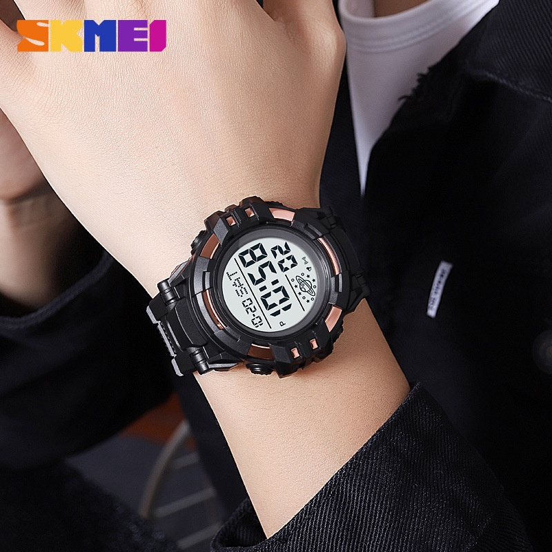 SKMEI 2003 Jam Tangan Pria Digital Sport Watch Anti Air 5 Bar Tali Rubber WATCHKITE WKOS