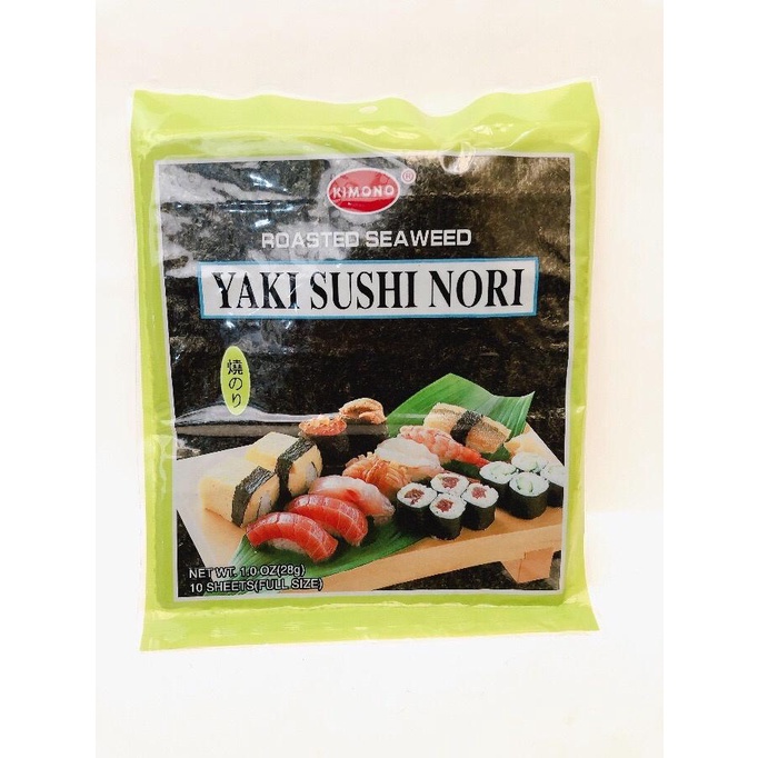 

Kimono Yaki Sushi Nori / Rumput Laut Sushi 28g