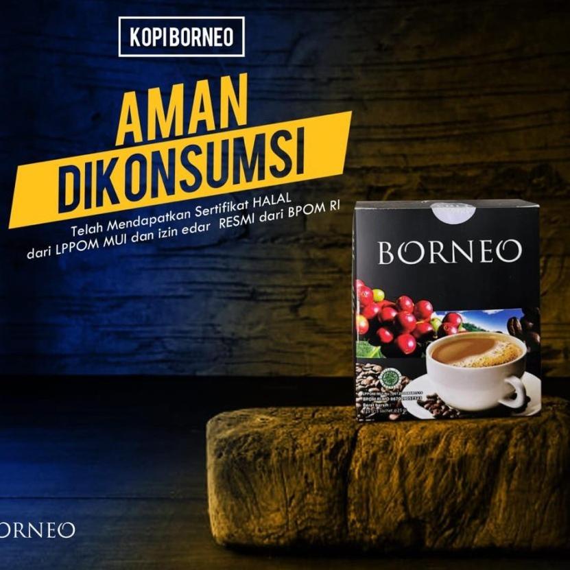 

ORIGINAL% Kopi Borneo Kopi Pede - Kopi Stamina Pria Dewasa BPOM