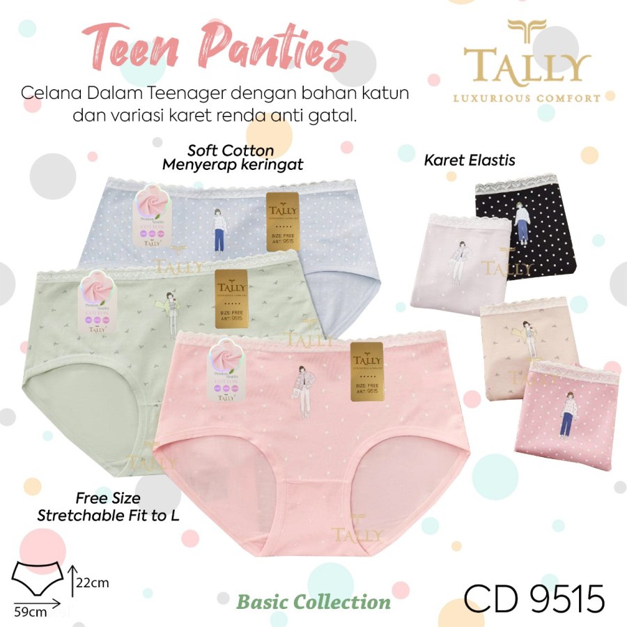 TALLY 9515 TEEN PANTIES - CD CELANA DALAM REMAJA PEREMPUAN