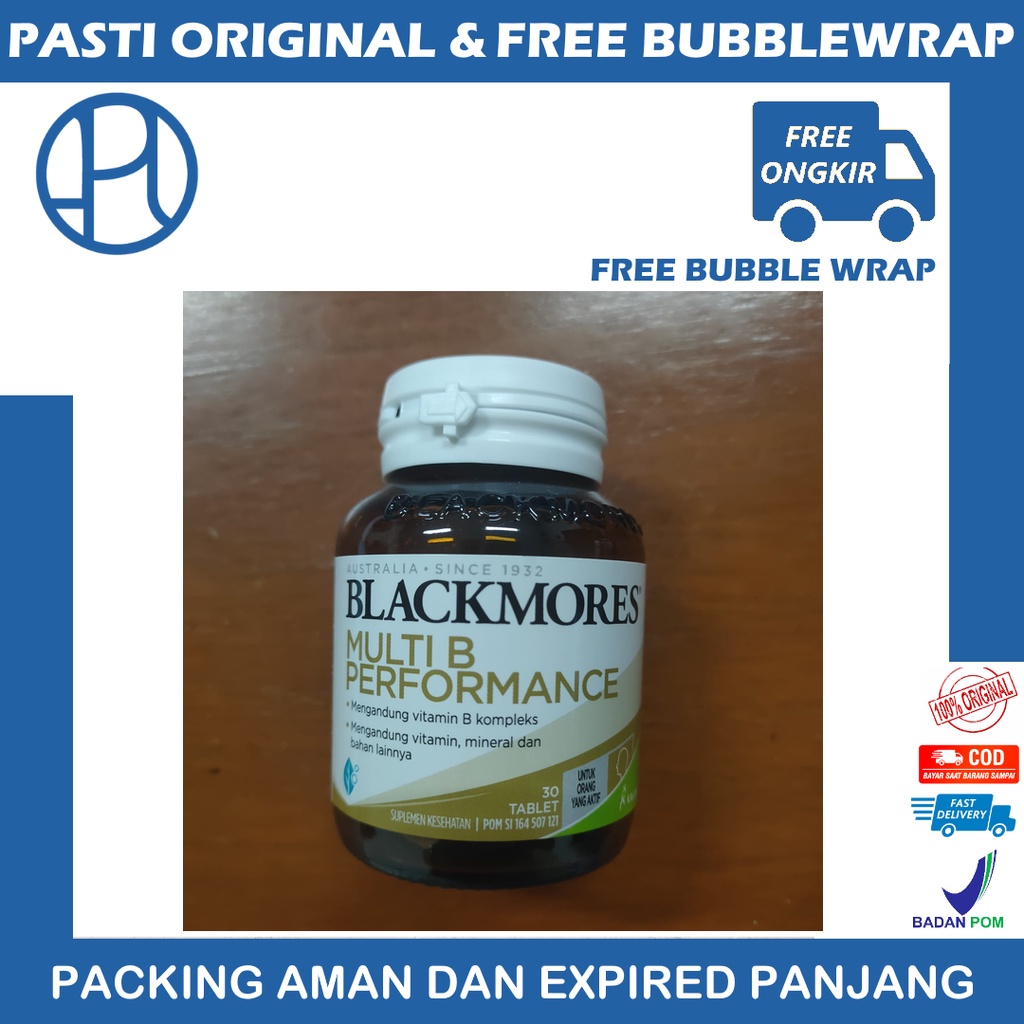 BLACKMORES MULTI B PERFORMANCE 30 TABLET