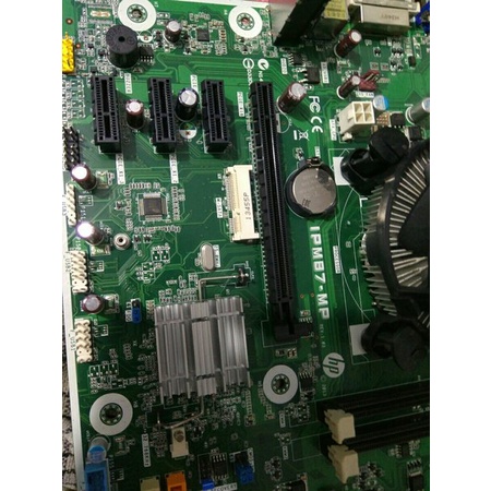 Motherboard Hp Ipm87-Mp Ada Slot M Sata Ssd Paket Prosesor Intel Core I3 4150 3.50 Ghz Bonus
