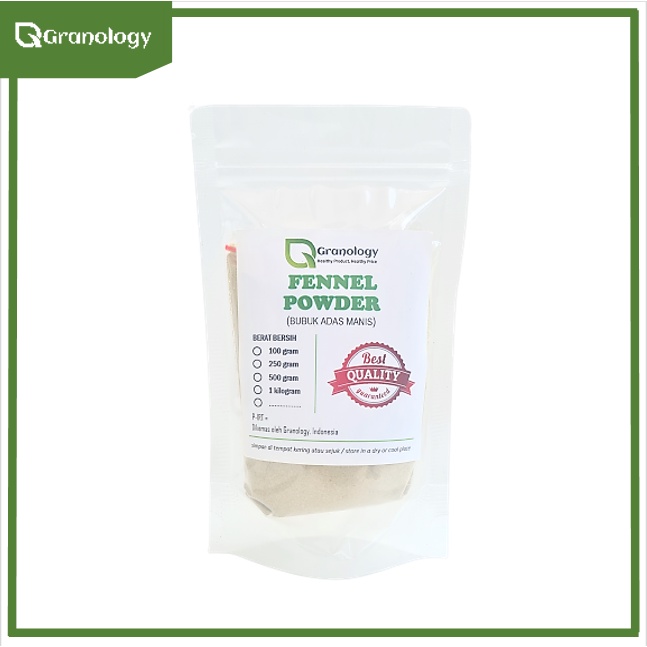 Bubuk Adas Manis / Fennel Powder (100 gram) by Granology