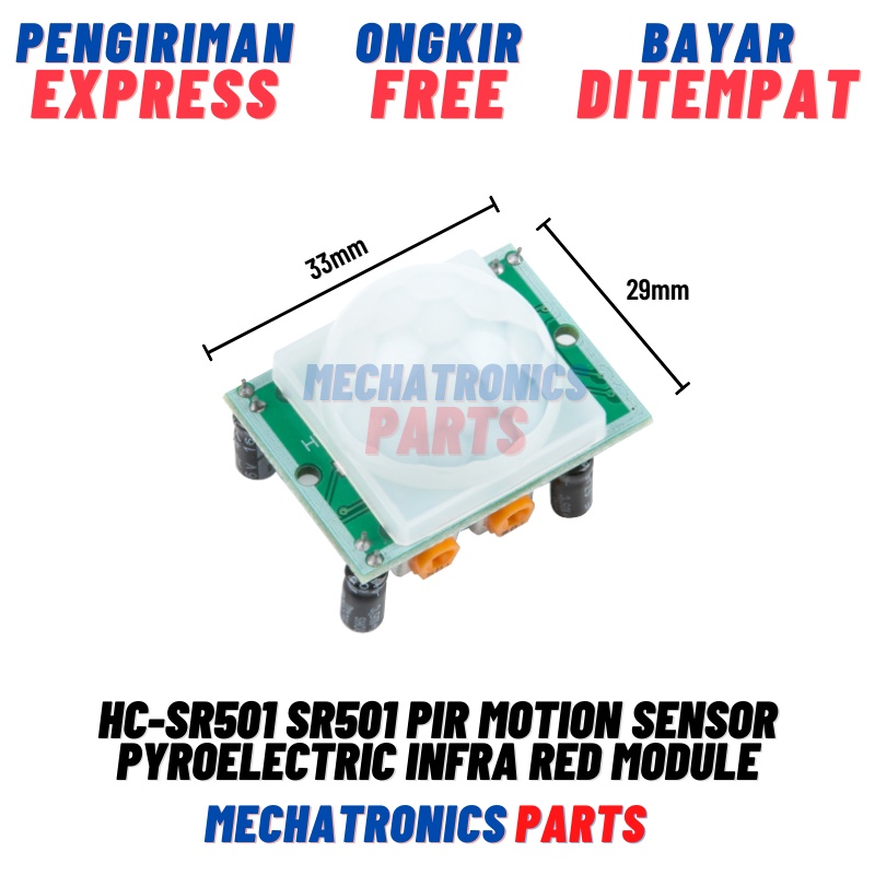 HC SR501 SR501 PIR MOTION SENSOR PYROELECTRIC INFRA RED SENSOR