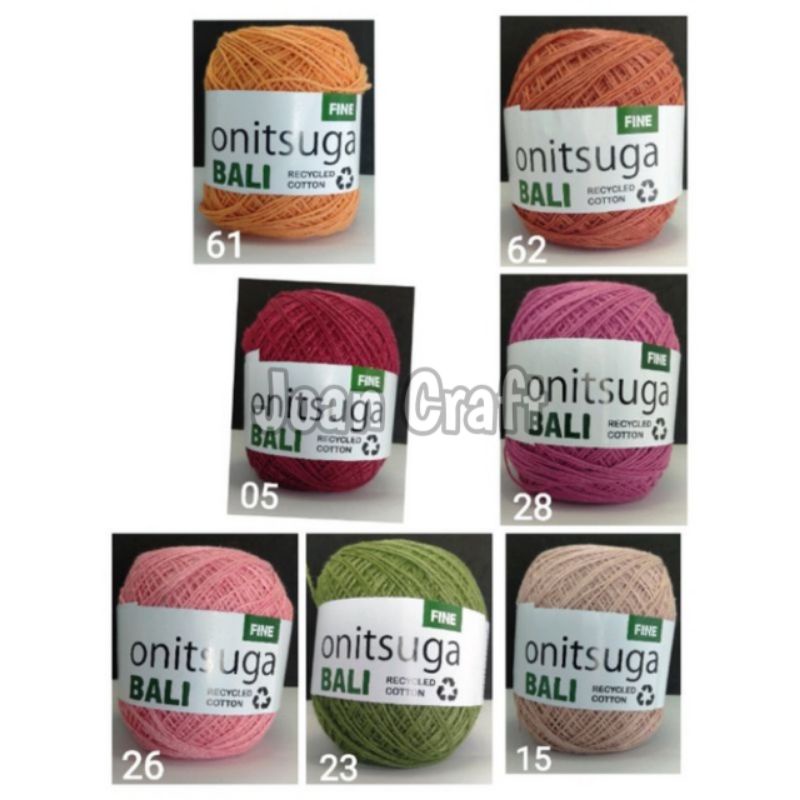 BENANG RAJUT KATUN BALI ONITSUGA